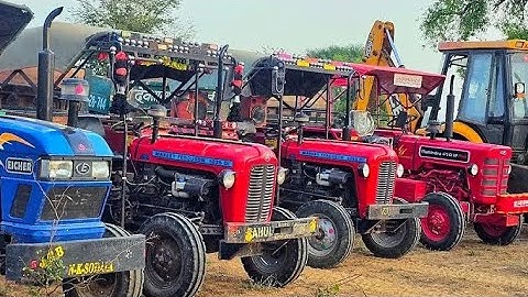 Jcb 3dx Eco Xpert Machine Loading RedMud In Mahindra and Swaraj Tractor | Jcband Tractor Cartoon