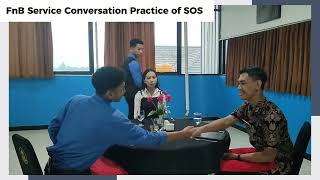 SEQUENCE OF SERVICE ENGLISH CONVERSATION LTE CRUISE - Kampung Inggris Pare - March 8, 2024