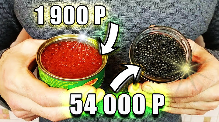 ЧЕРНАЯ ИКРА VS КРАСНАЯ. Дорого НЕ значит хорошо?!  | Продуктовый Ревизор