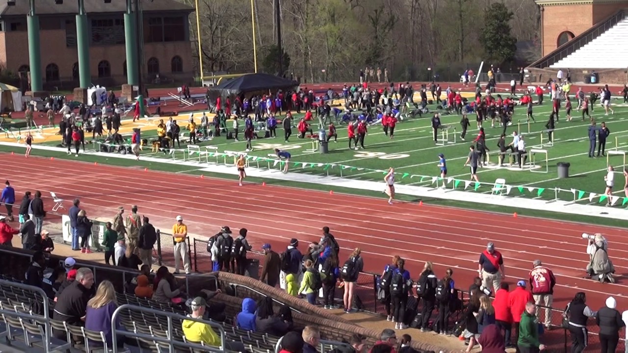 4 1 17 QU Women's Outdoor 4x800 Colonial Relays