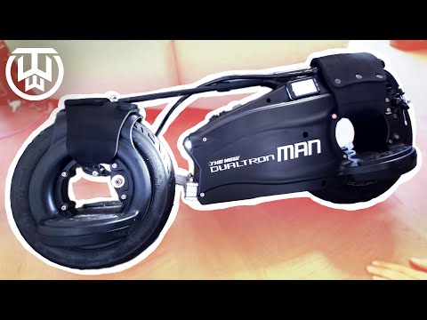 Unboxing DUALTRON MAN 65 km/h Foot eScooter
