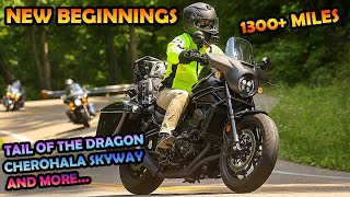 New Beginnings  First Motorcycle Road Trip to the Tail of the Dragon and the Smoky Mountains