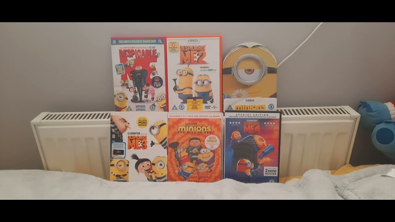 Despicable Me 6Movie Collection DVD Unboxing YouTube