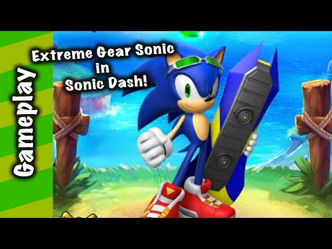 Sonic Dash - Extreme Gear Sonic Gameplay - YouTube