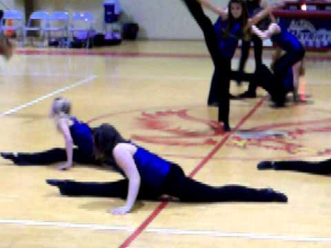 YPA Kick Line Routine - YouTube