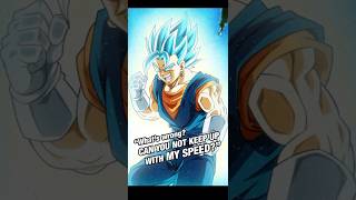 Whats Wrong Can You Not Keep Up With My Speed ?