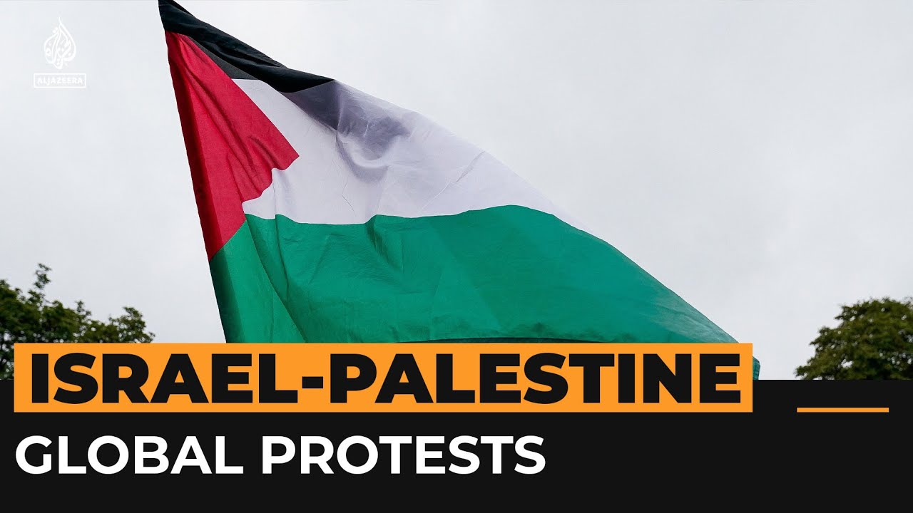 مسيرات مؤيدة للفلسطينيين حول العالم