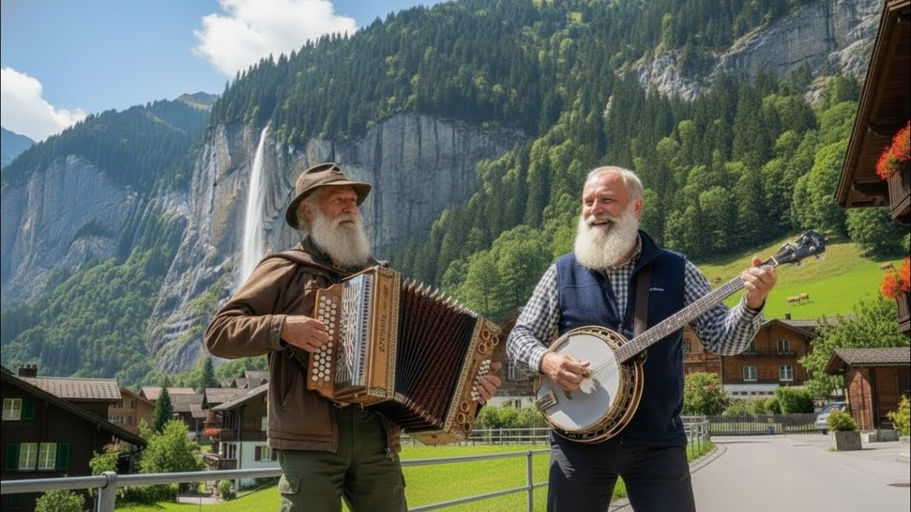 Banjo & Accordion Across Open Roads | A Folk Journey Through Quiet Valleys