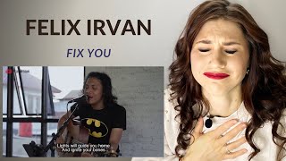 Stage Presence coach reacts to Felix Irvan "Fix You"