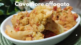 Broccolo Affucato Cavolfiore Affogato Ricetta Siciliana Facile