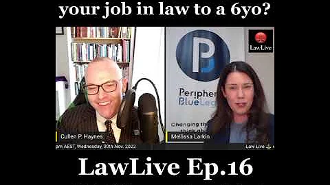 22.12.12 - LawLive  Ep.16 with Melissa Larkin / Ho...