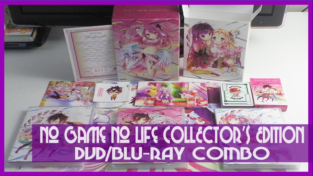 Anime Unboxing | No Game No Life Collector's Edition [DVD/Blu-ray Combo] 2015