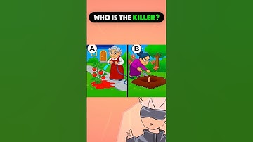 Which Grandma Is A Killer? #shorts #youtubeshorts #quiz #viral #memes  #brainteasers #viralvideo