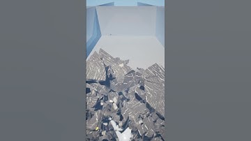 Blender VS Marble Bodies Chaos Destruction in Unreal Engine 5.#3d #asmr #satisfying #gaming #design