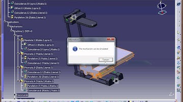 CATIA V5 - MTB- 4-Axis Milling Machine build