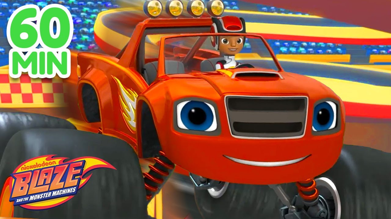 Blaze's Ultimate Races! 🔥 60 Minute Compilation | Blaze and the Monster  Machines - YouTube