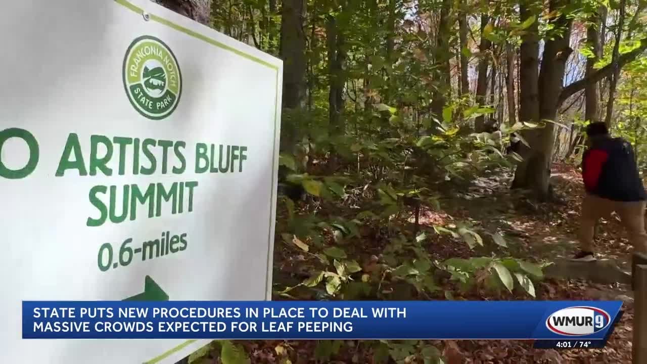 Artists Bluff, NH will have new foliage crowd management measures