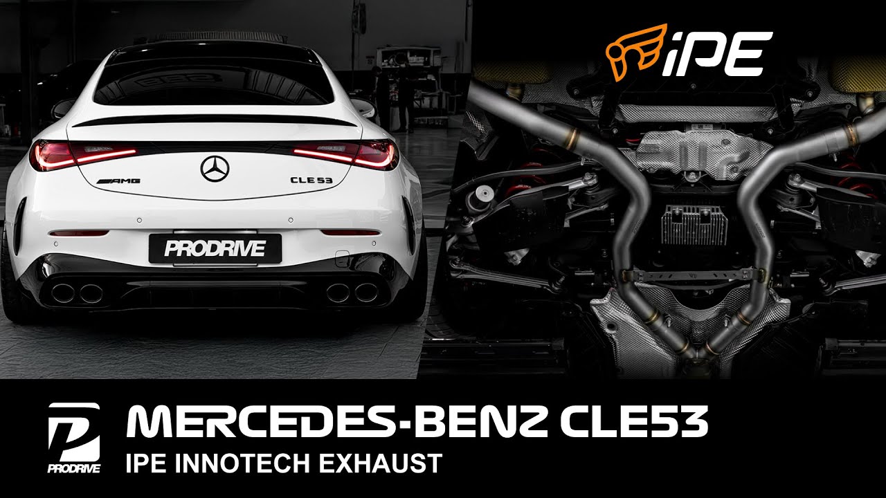 IPE INNOTECH Exhaust with Sport CAT x Mercedes-Benz CLE53 AMG ท่อไอเสีย