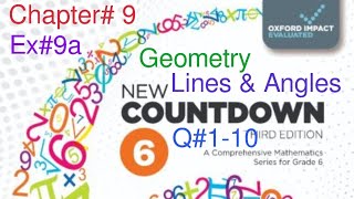 Download Lagu Ex#9a Q#1-10 | Geometry: Lines and angles| New Oxford Countdown Book 6| complete exercise MP3