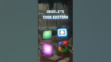 Code Editors that NOBODY uses anymore 💻💀 #developer #coder #software #technology #code #tech