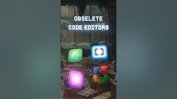 Code Editors that NOBODY uses anymore 💻💀 #developer #coder #software #technology #code #tech