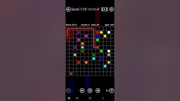 How To Solve Flow Free Premium 13x13 Mania Level 119 Hard Board Walk Through Solution Walkthrough