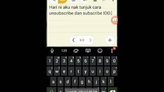 Cara UN/SUBSCRIBE plan IDD screenshot 3