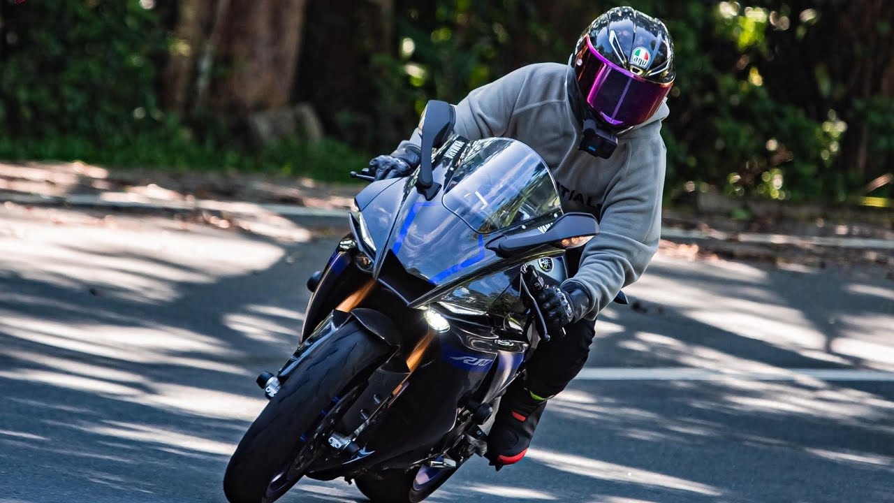 YZF R1M Pure Sound - Breakfast Ride - YouTube