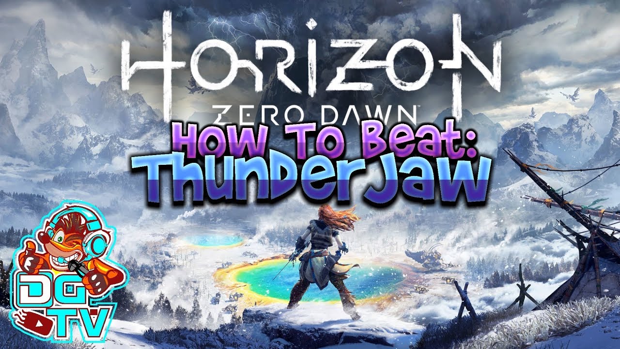 DGTV: [HZD] How to beat a Thunderjaw (Very Hard Mode)
