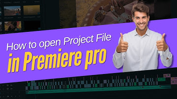 How to Open a Project File in Premiere Pro | Step-by-Step Tutorial | Red Cinema