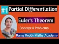 M1 Understanding Partial Differentiation and Euler's Theorem for JNTUH M1 R22
