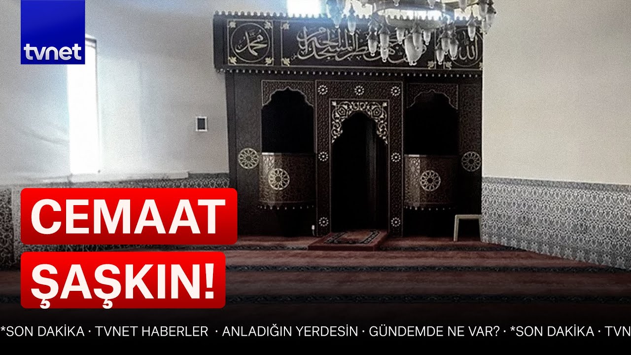 Kütahya'daki caminin kıblesi yanlış çıktı!