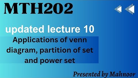 mth202 short lecture 10 | vu updated short lecture 2024 | by Mahnoor