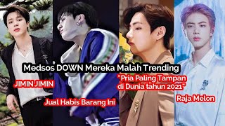 Jin BTS , Jimin , V BTS & Jungkook Tren ( JIMIN JIMIN, Pria Tertampan , Sold Out King & Raja Melon )