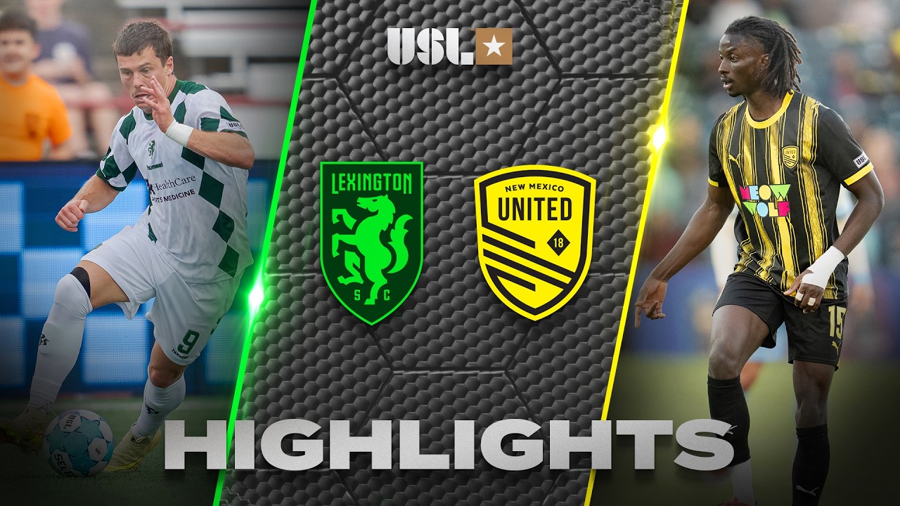 Lexington SC 1–4 New Mexico United full highlights