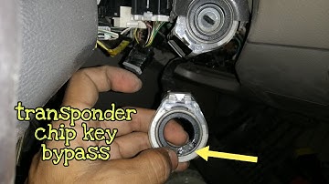 Toyota palatana transponder chip key bypass||how to for any car.