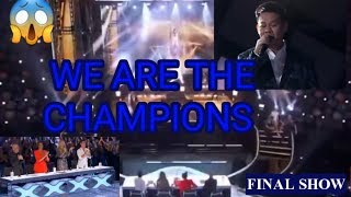 WE ARE THE CHAMPIONS || MARCELITO POMOY LAST AGT CHAMPIONS PERFORMANCE || #CHAMPIONSUNITE