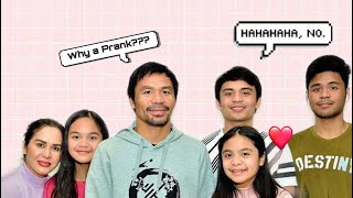 Pranking My Family For 24 Hours Mary Pacquiao