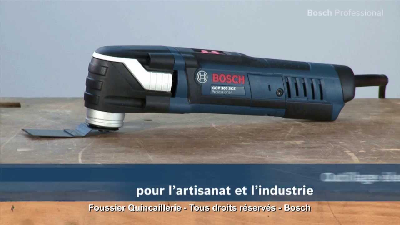 Bosch : Scie oscillante filaire GOP 300 SCC 