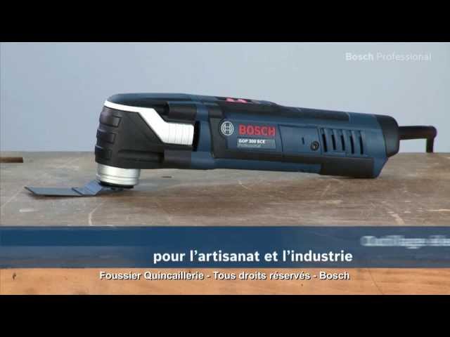 BOSCH : test de la scie oscillante filaire GOP 40-30 et ses accessoires !