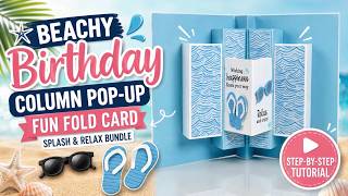 Column Pop up Fun Fold Card