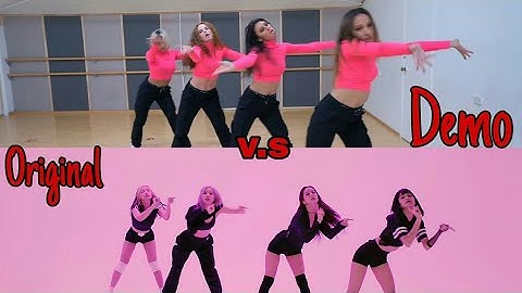 BLACKPINK - How You Like That Choreography | DEMO VS ORIGINAL
