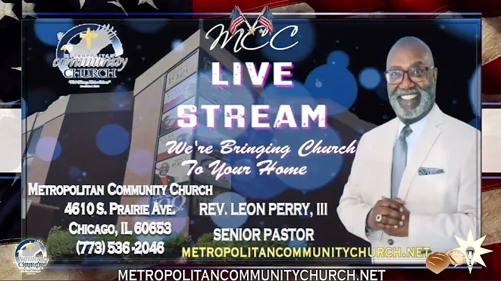 "All Things New" - Rev. Leon Perry, III -  July 03...