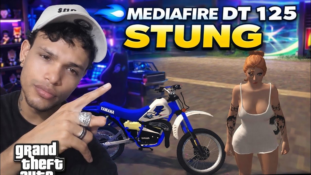 DT 125 STUNG ❤️‍🔥 XIAO77WU PARA TU GTA SAN ANDREAS ANDROID 👑