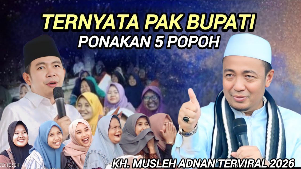 Ceramah Paling Seru Paling Lucu || KH. MUSLEH ADNAN TERBARU 2026 Live Suco Tetelan Mumbul Sari 