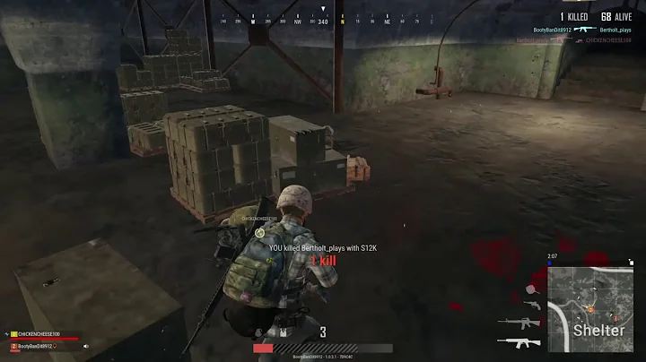 He thought he had me beat!