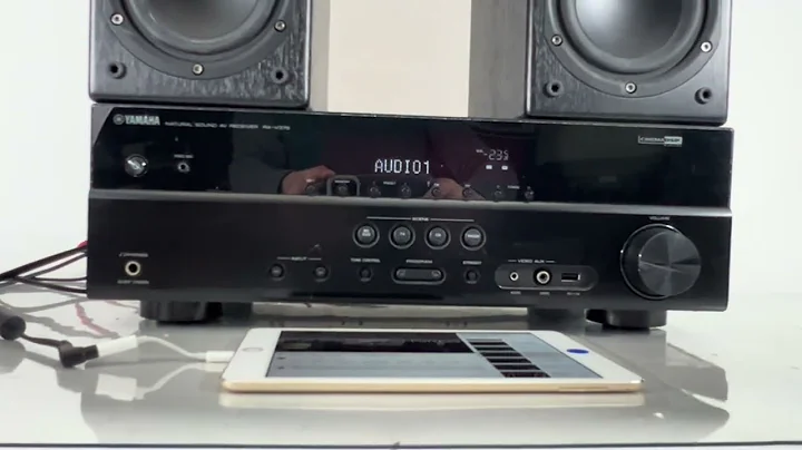 Yamaha RX-V375 5.1 Natural Sound Home Theater Stereo Receiver |