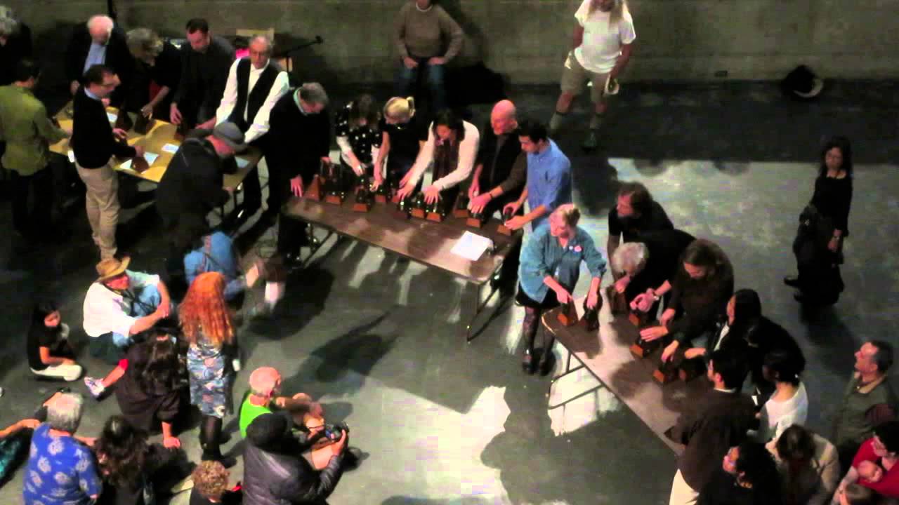 Berkeley Art Museum Ligeti’s Poème Symphonique for 100 Metronomes