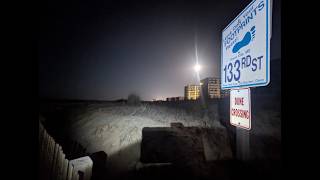 Ocean City Maryland Blue Moon Nightsight Shots & Sounds 