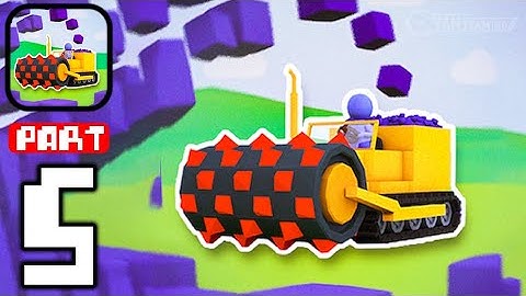 Stone Miner - Gameplay Walkthrough Part 5 Crush rocks with a truck (iOS,Android)